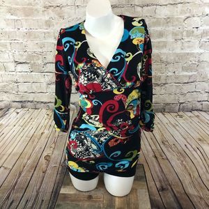 Bisou Bisou vneck blouse medium